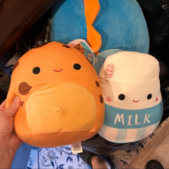 Squishmallows Toys Squishmallow Milk And Cookies Set Nwt Melly And Neeona Poshmark